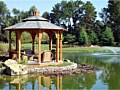 <b>Natural Pond with gazebo</b><br>Anyone can have waterfront property!